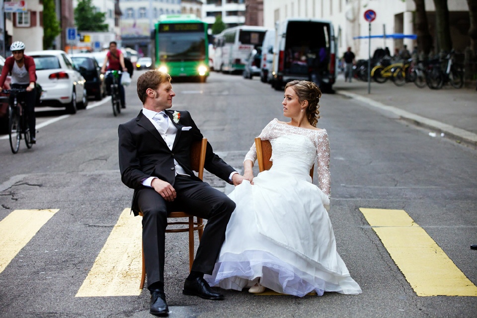 Hochzeitsfotografie - Unkonventionelles Paarshooting in Basel