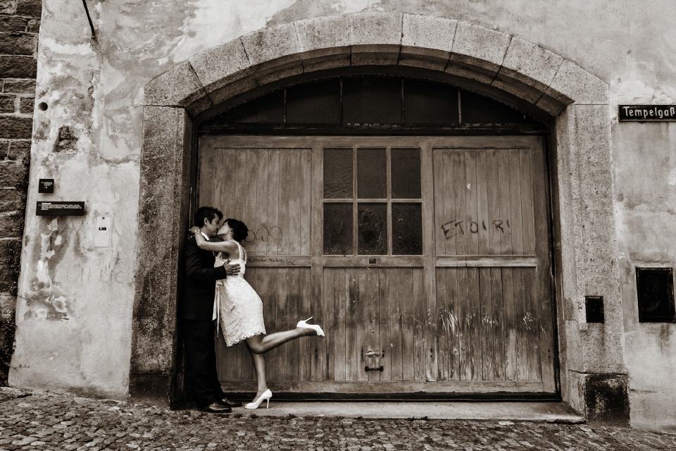 Altstadt-Szene in Rheinfelden