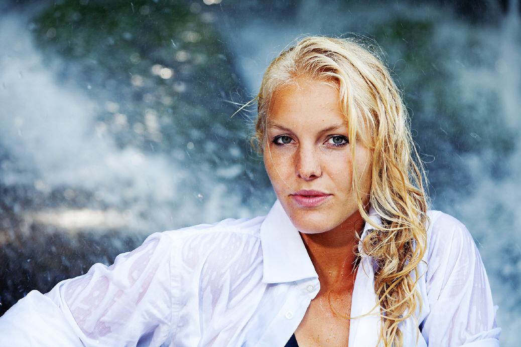 Aus einem "on location" Fotoshooting